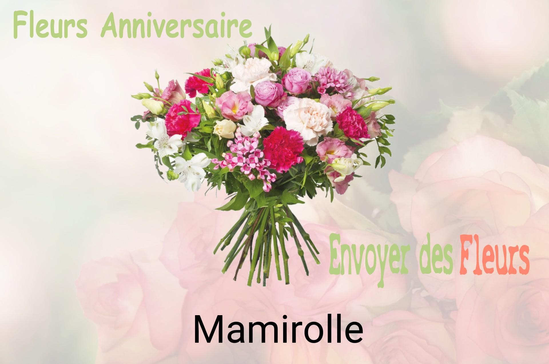Bouquet de fleurs d’anniversaire livré à Mamirolle